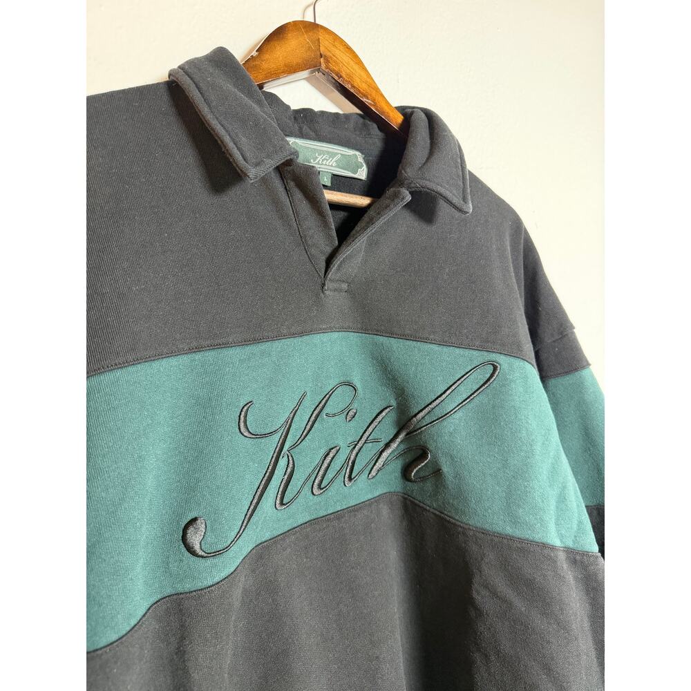 Kith Color-Blocked Nelson Collared Pullover - Picture 2 of 5
